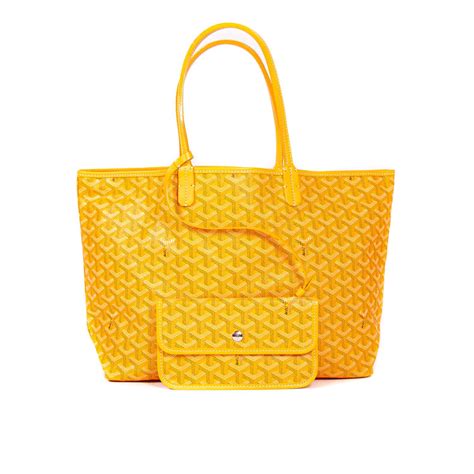 goyard yellow pm|Goyard pm price.